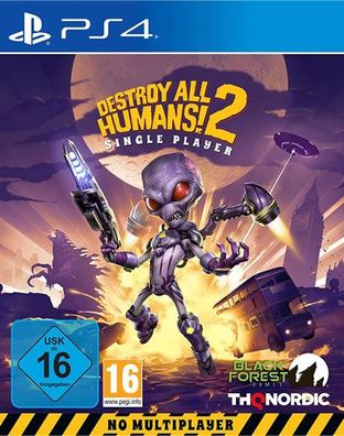 Destroy all Humans 2: Reprobed PS-4 - THQ Nordic - (SONY® PS4 / Action/ Adventure)