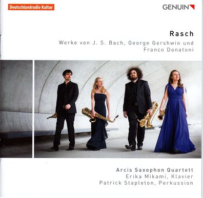 Johann Sebastian Bach (1685-1750): Arcis Saxophon Quartett - Rasch - - (CD / A)