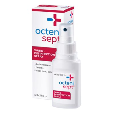 octenisept Wund-Desinfektion Spray: Schmerzfreies Antiseptikum zur Behandlung von aku