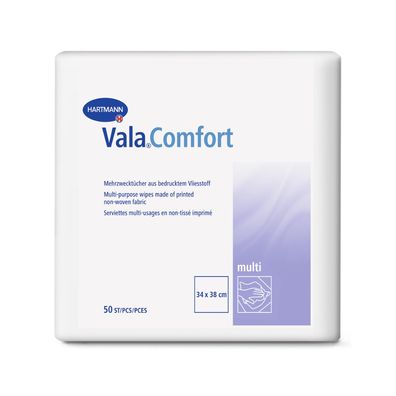 Hartmann Vala® Comfort multi, Mehrzwecktücher | Packung (50 Stück)