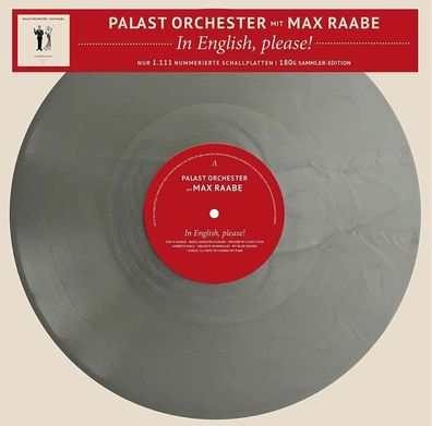 Max Raabe - In English, Please! (180g) (Limited Numbered Edition) (Silver Vinyl) -