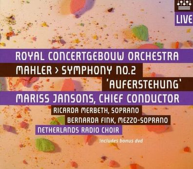Gustav Mahler (1860-1911): Symphonie Nr.2 - RCO Live - (Classic / SACD)