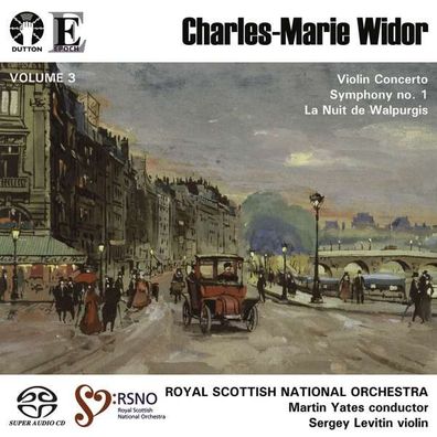 Charles-Marie Widor (1844-1937): Symphonie Nr.1 op.16 - Dutton - (Classic / SACD)