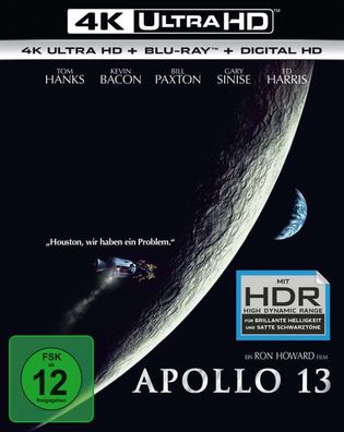 Apollo 13 (UHD + BR) 4K Ultra Min: 139DD5.1WS - Universal (DVD) 8313264 - (Ultra ...