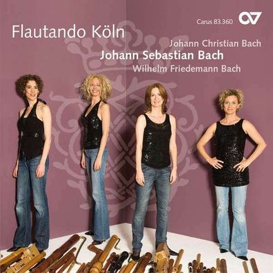 Johann Sebastian Bach (1685-1750): Flautando Köln - Werke für Blockflötenensemble -