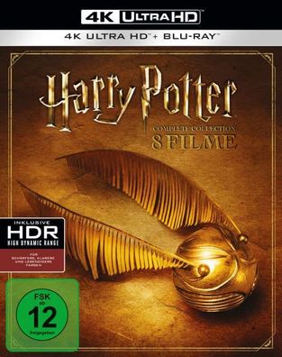 Harry Potter Complete Collection (8 Filme) (Ultra HD Blu-ray & Blu-ray) - Warner ...