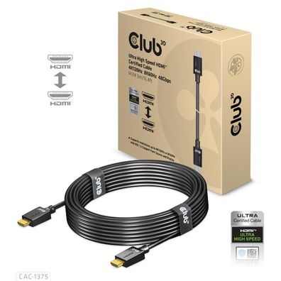 Club 3D CAC-1375 Club3D HDMI-Kabel A -> A 2.1 Ultra High Speed 10K HDR 5m retail