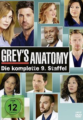Greys Anatomy - Kompl. Staffel #9 (DVD) Repack 6DVDs - Disney - (DVD Video / ...