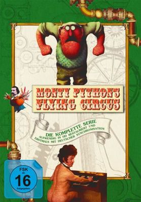 Monty Pythons: Flying Circus BOX (DVD) Komplette Serie Staffel 1-4, 11Disc - capel...