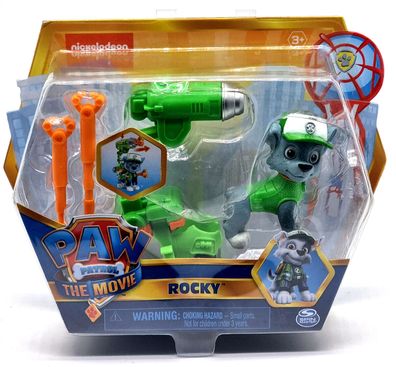 Paw Patrol The Movie Action Figur Rocky