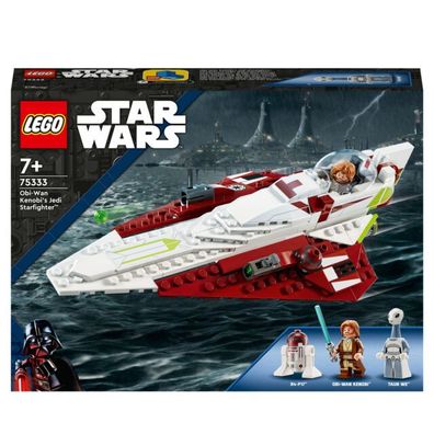 LEGO Star Wars 75333 Set Obi-Wan Kenobis Jedi Starfighter