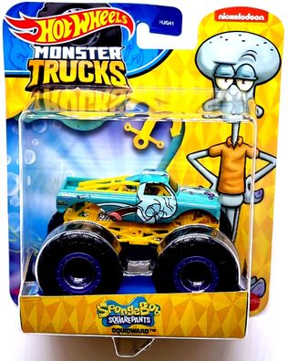Mattel Hot Wheels Monster Trucks Spongebob Aquarepants LKW / HWN78 Squidward