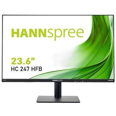 Hannspree HE247HFB Hannspree 59.9cm (23,6") HE247HFB 16:9 VGA + HDMI LED black