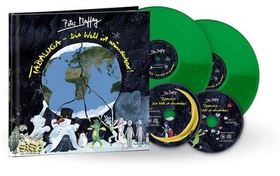 Peter Maffay: Tabaluga-Die Welt ist wunderbar 2LP grün + 2CD + Buch - - (Vinyl / ...