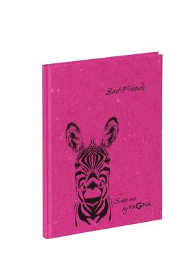 Pagna® 20366-34 Freundebuch Save me - Zebra, 60 Seiten
