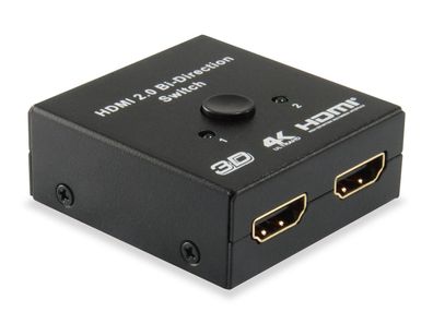 Equip 332723 Equip Switch bidirektional HDMI 2-Port Verteiler oder Umsch.