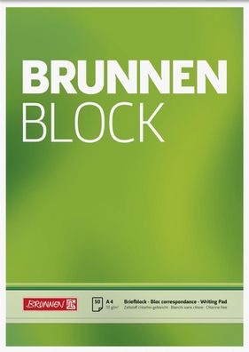 Brunnen 1052726 Block "BRUNNEN-Block" A4 unliniert