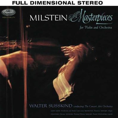 Nathan Milstein - Masterpieces for Violin and Orchestra - Capitol - (Classic / SACD