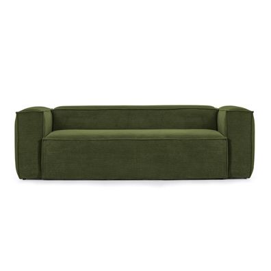 Sofa Blok 2-Sitzer grün 210 cm