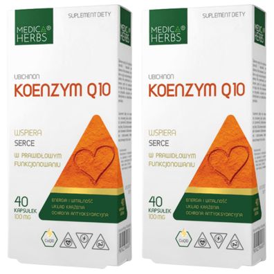 Coenzym Q10 Ubichinon Premium Anti-Aging Hochdosiert Natürlich 100mg 80 Kapseln