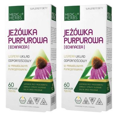 Echinacea Purpurea Extrakt Immunsystem Harnwege Ohne Zusätze 420mg 120 Kapseln