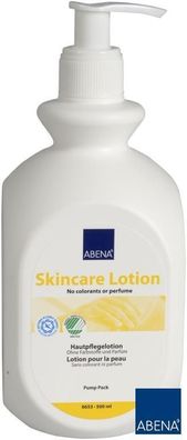 Abena Körperlotion Body Lotion Hautpflege Hautpflegelotion Ohne Parfüm 500ml