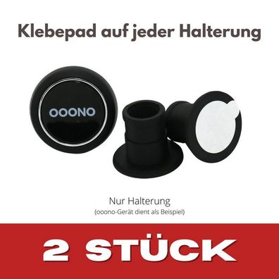 2x OOONO Halterung Zigarettenanzünder Original tools3D + Klebepad No1 + No2