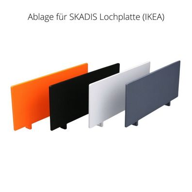 Ablage für SKADIS Lochplatte von IKEA Regal Organizer Individuell Module Zubehör