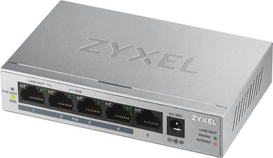 Zyxel GS1005HP-EU0101F ZyXEL Switch 5x GE GS1005 PoE+