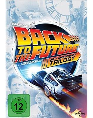 Zurück in die Zukunft Trilogie (DVD) 30th Aniv. The 30th Anniversary, 4DVD, 1-3 + Bo