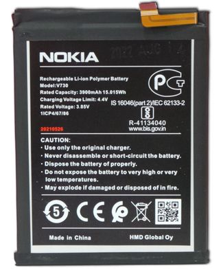 Original Nokia V730 Akku Accu Batterie Für Nokia 1.4 3900mAh