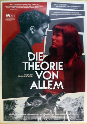 Die Theorie von Allem - Original Kinoplakat A0 - Jan Bülow, Olivia Ross - Filmposter