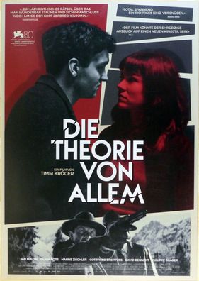 Die Theorie von Allem - Original Kinoplakat A1 - Jan Bülow, Olivia Ross - Filmposter
