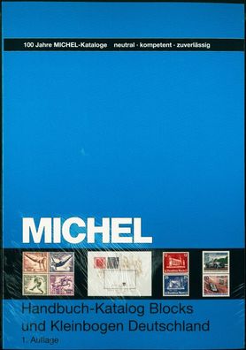 Michel Handbuch-Katalog Blocks u Kleinbogen DEU - OVP Neupreis 69,80 €