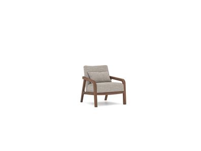 Design Sessel Luxus Wohnzimmer Holz Couch Polster Textil Polstermöbel