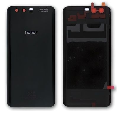 Original Huawei Honor 9 STF-L09 Akkudeckel mit Kameraglas Midnight Black Neu