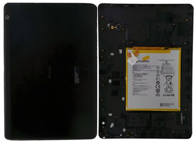 Original Huawei MediaPad T5 10.1 Akkudeckel AGS2-W09 + Akku HB2899C0ECW-C Akzeptabel