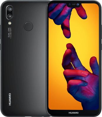 Huawei P20 Lite Dual Sim ANE-LX1 64GB LTE Smartphone Midnight Black Neu OVP versie...