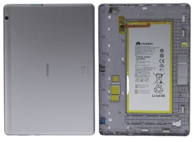 Original Huawei MediaPad T3 10" Akkudeckel AGS-L09 + Akku HB3080G1EBW Silber Neu