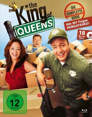 King of Queens - Kompl. Serie 1-9 (BR) 18Discs, KING-BOX - Koch Media - (Blu-ray Vi