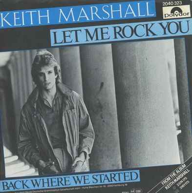 7" Keith Marshall - Let me Rock You