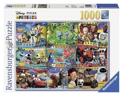 Ravensburger - Puzzle 1000 Disney Pixar Movies - Ravensburger - (Spielwaren / ...