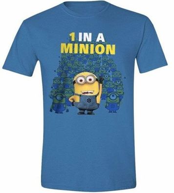 Merc T-Shirt Minions 1 in a Minion L blau - NBG - (Merchand...