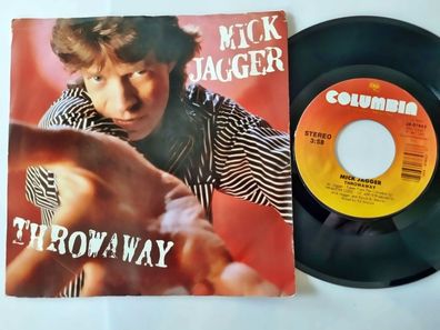Mick Jagger - Throwaway 7'' Vinyl US WITH COVER