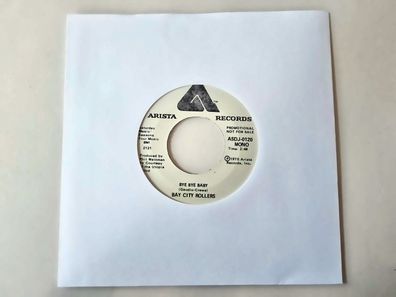 Bay City Rollers - Bye bye baby 7'' Vinyl US PROMO Mono/ Stereo