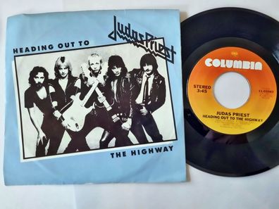 Judas Priest - Heading out to the highway 7'' Vinyl US WITH COVER