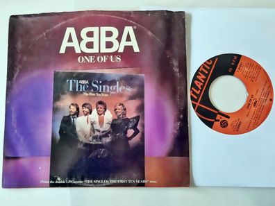 ABBA - One of us 7'' Vinyl US WITH Different COVER