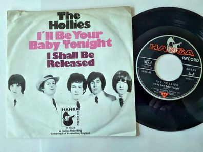 The Hollies - I'll be your baby tonight 7'' Vinyl Germany