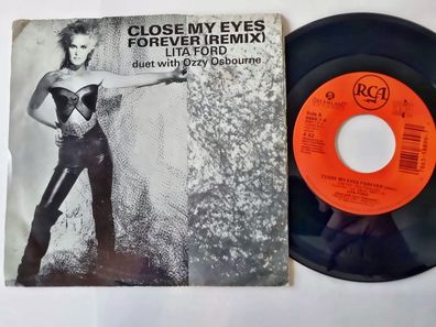 Lita Ford/ Ozzy Osbourne - Close my eyes forever (Remix) 7'' Vinyl US