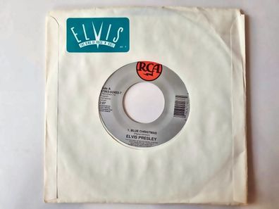 Elvis Presley - Blue Christmas/ Love me tender 7'' Vinyl US